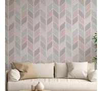 Shein 1 Rollo de 1m/3m/5m Papel tapiz con textura de hoja de pluma, patrón de hoja adecuado para decoración del hogar, gabinete de cocina, mesa, silla, reno