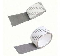 Shein 1 Rollo de cinta adhesiva para reparación de mosquiteras de ventana, adecuada para reparar puertas de dormitorio/malla de cortinas/mosquiteras, cinta