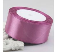 Shein 1 rollo de cinta de raso de 0,6 cm/4 cm de ancho para hacer lazos para pasteles, repostería y manualidades, para el día de San Valentín y el regreso a