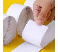 Shein 1 Rollo de cinta mágica antideslizante autoadhesiva de doble cara, cinta autoadhesiva de nailon resistente de alta resistencia, para fijar cojines de