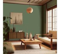 Shein 1 rollo de papel pintado con estick de color verde té para decoración del hogar, papel tapiz de vinilo resistente al agua para pegatinas de salón, arm
