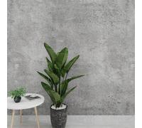 Shein 1 Rollo de papel tapiz autoadhesivo vintage, textura de hormigón moderno desgastado, papel de contacto de pared de vinilo extraíble y adhesivo, adecua