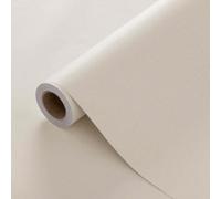 Shein 1 rollo de papel tapiz texturizado escarcha beige, viene con adhesivo, se puede retirar sin dañar la pared, variedad de opciones de tamaño, decoración
