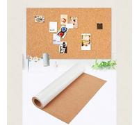 Shein 1 Rollo de Pegatina de Corcho Autoadhesiva, Adecuada para Paredes, Tablero de Anuncios Decorativo de 1-2mm de Grosor, Tablero de Mensajes y Visión par