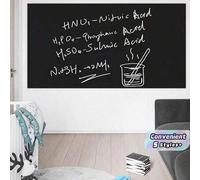 Shein 1 rollo de pizarra verde autoadhesiva con borrador, decoración de oficina y hogar, pizarra de mensaje de lienzo