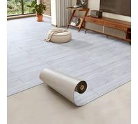 Shein 1 Rollo de Suelo de Vinilo Autoadhesivo con Textura de Grano de Madera Vintage 3D, Suelo de Vinilo Despegable y Pegable, Resistente a Arañazos e Impac