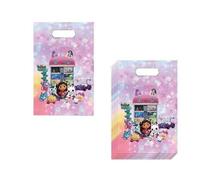 Shein 1 set/10 piezas Bolsa de regalo Bolsa de botín Suministros para fiesta de cumpleaños de niñas Decoraciones de gato Regalos de fiesta Decoración, regal