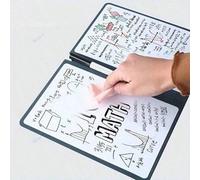 Shein 1 Set Cuaderno de Pizarra Blanca Reutilizable A5 Portátil de Moda: Planificador Semanal, Bloc de Notas de Cuero Sintético, Incluye Marcador de Pizarra