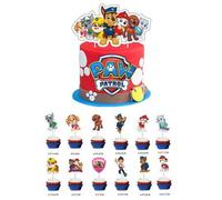Shein 1 Set de Bandera de Letras de Feliz Cumpleaños con Tema de Paw Patrol, Bandera de Arrastre para Decoración de Fiesta de Cumpleaños Infantil con Tema d