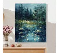 Shein 1 Set de Kit de pintura acrílica DIY personalizada, pintura al óleo diseñada con cuidado, usa colores para expresar tu personalidad, elige una pintura