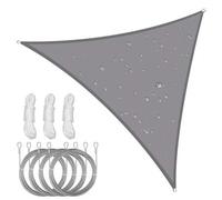 Shein 1 Set de Toldo Parasol Impermeable, incluye cuerdas de cable de acero inoxidable, disponible en formas de triángulo, rectángulo y cuadrado, protección