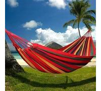 Shein 1 Set Hamaca Portátil, Hamaca de Lectura y Ocio de Rayas Coloridas para Patio, Hamaca de Parque, Hamaca para Exteriores, Hamaca de Lona, Bolsa de Alma