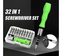 Shein 1 Set, Juego De Destornilladores De 32 Piezas Con Estuche, Para Ensamblar Y Desmontar Máquinas, Debe Ser Bueno, Kit De Destornilladores Multifuncional
