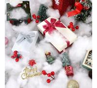 Shein 1 set Nieve artificial esponjosa falsa, escenario de nieve realista DIY, para árbol de Navidad, ambiente de vacaciones de invierno, decoración de fies