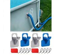 Shein 1 Set Soporte para manguera de piscina, adecuado para manguera de piscina enterrada, evita que la manguera se doble y se cuelgue, accesorio universal