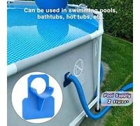 Shein 1 Set Soporte para Manguera de Piscina, Adecuado para Mangueras de Piscina Enterrada, Previene que la Manguera se Doble y se Hunda, Accesorio Universa