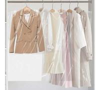 Shein 10/15 piezas Funda antipolvo para prendas, bolsas de plástico transparente para guardar ropa, bolsas colgantes para prendas, bolsas colgantes para lim
