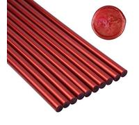 Shein 10/20/30 piezas Barras de pegamento en caliente de color vino tinto - Recambios de 7mm X 100mm para pistola de pegamento en caliente mini para manuali
