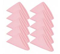 Shein 10/20/30 piezas Servilletas de tela de poliéster rosa, lavables y reutilizables, Tamaño: 12/14/17/20 pulgadas (30/36/43/50 cm), Adecuadas para hoteles