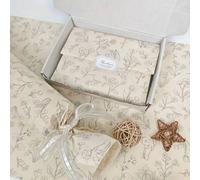 Shein 10/20/40 piezas Papel semi-transparente con patrón floral - Revestido de cera, 20x14 pulgadas, adecuado para decoración navideña, bodas, San Valentín,