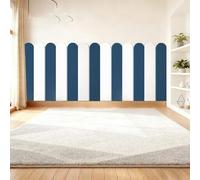 Shein 10 piezas Adhesivos de pared con patrón de arco minimalista moderno, removibles e intercambiables, adecuados para sala de estar, entrada, dormitorio,