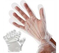 Shein 100/300/600 Piezas Guantes de plástico desechables, adecuados para cocinar, preparar comidas, uso en la cocina, barbacoa, limpieza, servicio de restau