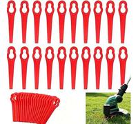 Shein 100/50/10/1 pieza Cuchillas de cortacésped de plástico, cuchillas de corte de plástico para cortacésped de jardín, cuchillas de corte de césped con fo