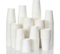 Shein 100/50/40/30//25/20/15/10/5 piezas Vasos de papel para café de 9oz, vasos para agua, vasos para bebidas, vasos para leche, vasos para jugo, adecuados