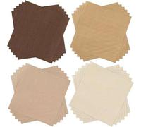Shein 100 piezas de servilletas de cóctel desechables, servilletas de bebida cuadradas de papel de postre para suministros de fiesta de boda, cumpleaños y v