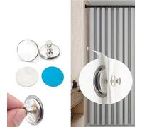 Shein 12/4 piezas Clips magnéticos para cortinas - Bloqueo de luz y a prueba de viento, adecuados para fijar cortinas o cortinas de ducha a la pared, los cl