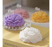 Shein 12/6 piezas Velas perfumadas florales personalizadas exquisitas, adecuadas para regalos festivos y fragancias de interior, Día de San Valentín, velas