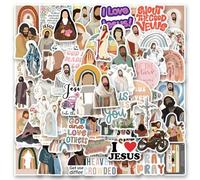 Shein 120 Piezas Pegatinas Inspiradoras Jesús Fe Pegatinas Palabras de Sabiduría Calcomanías Pegatinas Cristianas Versículos Pegatinas Motivacionales Para B