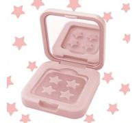 Shein 1200 piezas Pegatinas de estrella electrónica con patrón de estrella negra, 60 piezas/paquete Pegatinas de gel de estrella lindas para la cara, sin al