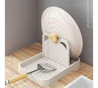 Shein 2/1 pieza Estante multifuncional para utensilios de cocina, soporte para cucharas resistente al calor y antideslizante que ahorra espacio, desmontable