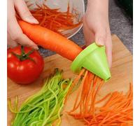 Shein 2/1 pieza Pelador/Cortador de verduras espiral multifuncional - Adecuado para patatas, zanahorias, rábanos, etc., Decoración de cocina, Accesorios de