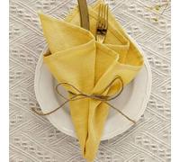 Shein 2 piezas/6 piezas/12 piezas Servilletas/Manteles Individuales/Posavasos de decoración de mesa para bodas/fiestas/hogar de estilo moderno, sólido, fres