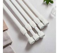 Shein 2 piezas Barras de cortina modernas ajustables de tensión - Barra extensible de alta resistencia, sin necesidad de taladrar, adecuada para ducha, arma