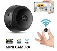 Shein 2 piezas Cámara mini inalámbrica oculta 1080P, compatible con conexión WiFi, se puede controlar y monitorear a través de la aplicación móvil, adecuada