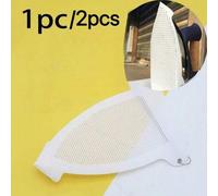 Shein 2 piezas Cubierta protectora de silicona para plancha, Almohadilla de aislamiento de red para tabla de planchar de alta temperatura, Accesorios de rop
