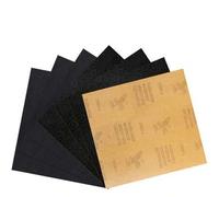 Shein 2 piezas de lija para pulir madera marca Águila, papel de lija resistente al agua de grano 60#-2000#, papel de lija para pulir jade, moler en seco, im