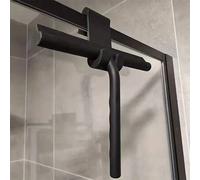Shein 2 piezas Raspador de silicona portátil con gancho, limpiavidrios, adecuado para puertas de ducha, baños, ventanas y cristales de automóviles, herramie