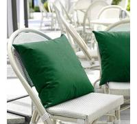 Shein 2 piezas/Set Funda de cojín resistente al agua para exterior, colores pastel de primavera/verano, apto para jardín, piscina, muebles de patio, cojín d