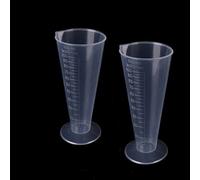 Shein 2 piezas Tazas de medición de plástico, 100ml, con pico vertedor, herramienta de cocina, utensilios de cocina