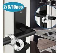 Shein 2 piezas Topes para manijas de puertas, topes de puerta silenciosos, cubiertas protectoras para manijas de puertas, cojines