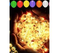 Shein 20/10/1 pieza Luces LED Mini, Luces de Globo Blanco Cálido, Luces LED de Globo Blanco Cálido, Luces de Globo, Luces LED Redondas Intermitentes, Adecua