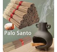 Shein 20/100/200 piezas Incienso de Palo Santo Peruano, tiempo de quemado prolongado, suave y limpio, material natural de vid, adecuado para el hogar, la co