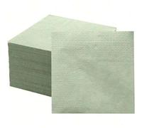 Shein 20/40/80 piezas de servilletas de cóctel de doble capa color verde salvia, servilletas de papel desechables, tamaño plegado 10*10 pulgadas, adecuadas