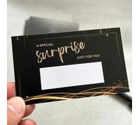Shein 20/40 Piezas Tarjetas de cupones de rascar con suerte, vales de regalo para fiestas, premios de juegos, adecuados para Navidad, Día de San Valentín, b