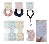 Shein 20/50/100 piezas Tarjetas de exhibición de joyería con flores rosas y amarillas, adecuadas para collares, juegos de pulseras, almacenamiento de joyerí