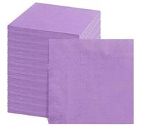 Shein 20/60/100 servilletas de cóctel, servilletas de postre de doble capa, plegadas, 5 X 5 pulgadas, servilletas desechables, adecuadas para cenas, bodas,